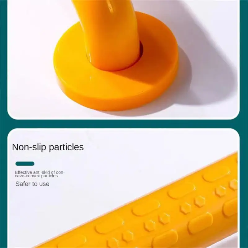 Non-slip Handrail Abs Plastic Elderly Handle Toilet Arc Sector Handrail Anti-slip Handrail Bathroom
