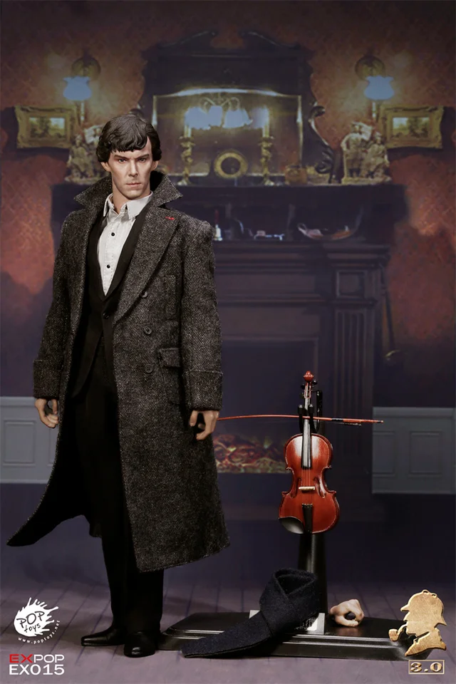 その他 POPTOYS 1/6 British Detective Sherlock In Stock POPTOYS EX015 1/6 Scale British Detective Sherlock