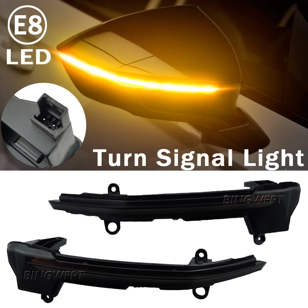 Led Flowing Water Blinker Lampeggiante Per Seat Ateca 5D Cupra Ateca Tarraco 2016-2019 Fr Xcellence Indicatore Di Direzione Dinamico