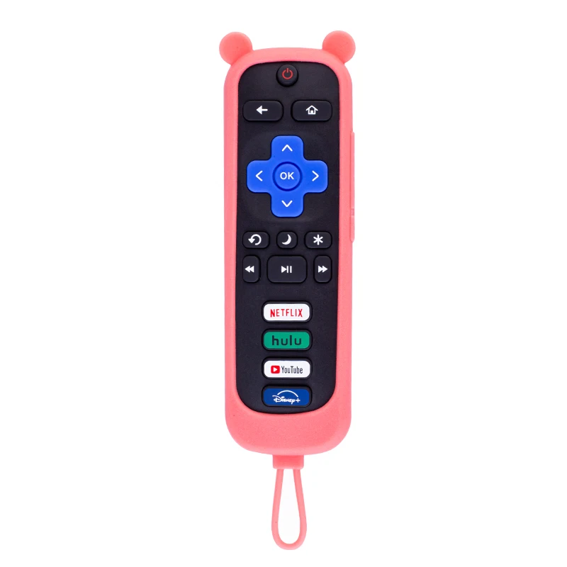 Description Picture 4 of item1 Piece Luminous Silicone Case For TCL Roku RC280 TV Remote Cover Anti-slip