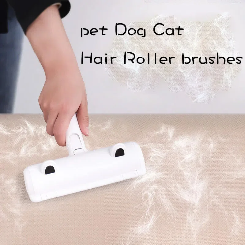 Pet Dog Cat Hair Roller Spazzole Di Aggiornamento Tipo Depilazione Lavaggio Vestiti Rimozione Dei Capelli Raschiando Sticker Roller Spazzole A 2 Vie