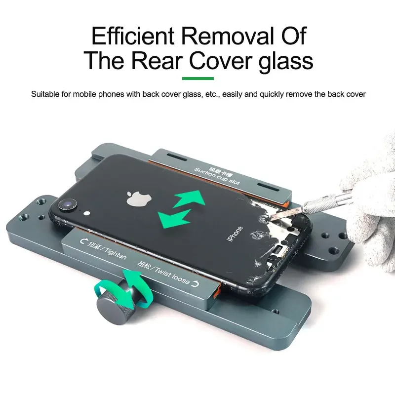 Glass Screen Repair Tool RELIFE RL-601S Pro 360&deg; Fixed Rotating Clamp Rear Glass Screen Removal Teardown Pressure Retaining Ifixit Fixture