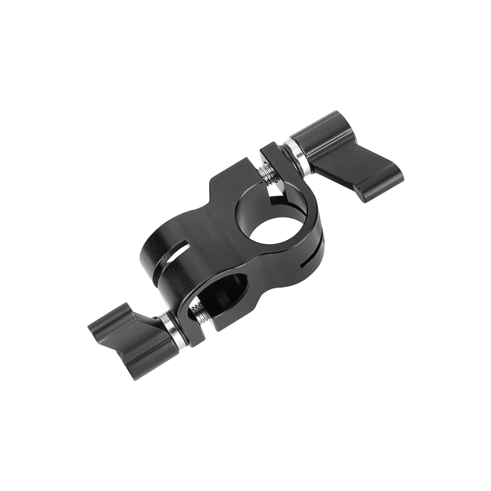 SZRIG 15mm Rod Clamp 90 Degree Rod Drill Adapter for DSLR Rig System Shoulder-Mounted Studio Camera