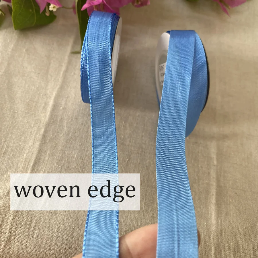20mm 100% 레이온 리본 빈티지 프랑스 스타일 리본 자수 바느질 DIY 공예 재료 공급