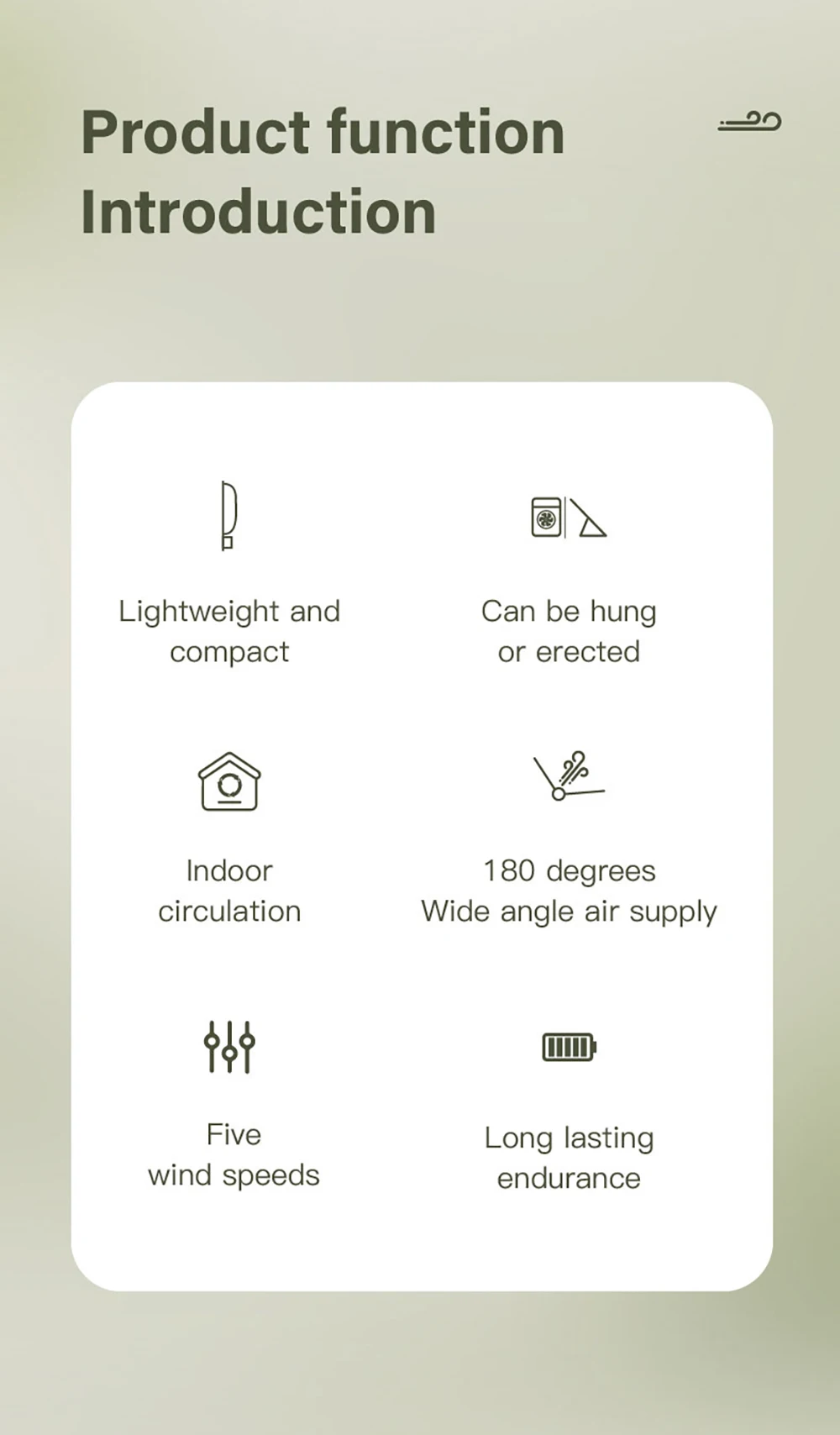 Description Picture 3 of itemMini Portable Desk Fan USB Rechargeable Foldable Desktop Fan Quiet Portable Small Table Fan Air Cooler for Office Home Bedroom