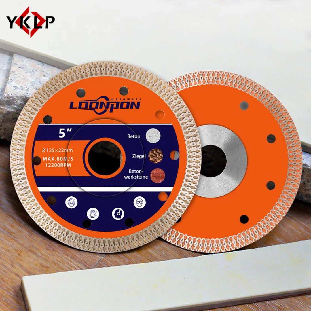 YKLP 115/125/180/230mm Diamond Saw Blades Diamond Tile Blade For