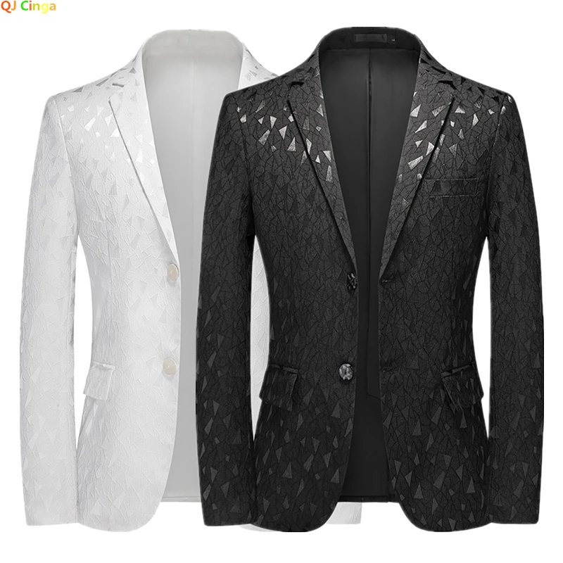 Men's Blazer Spring Fashion Slim Suit Jacket