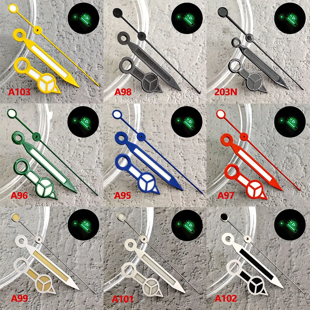

Watch hands NH35 NH36 pointer Mercedes Benz luminous pointer Used watch accessory pointer Watch pointer Silver pointer A