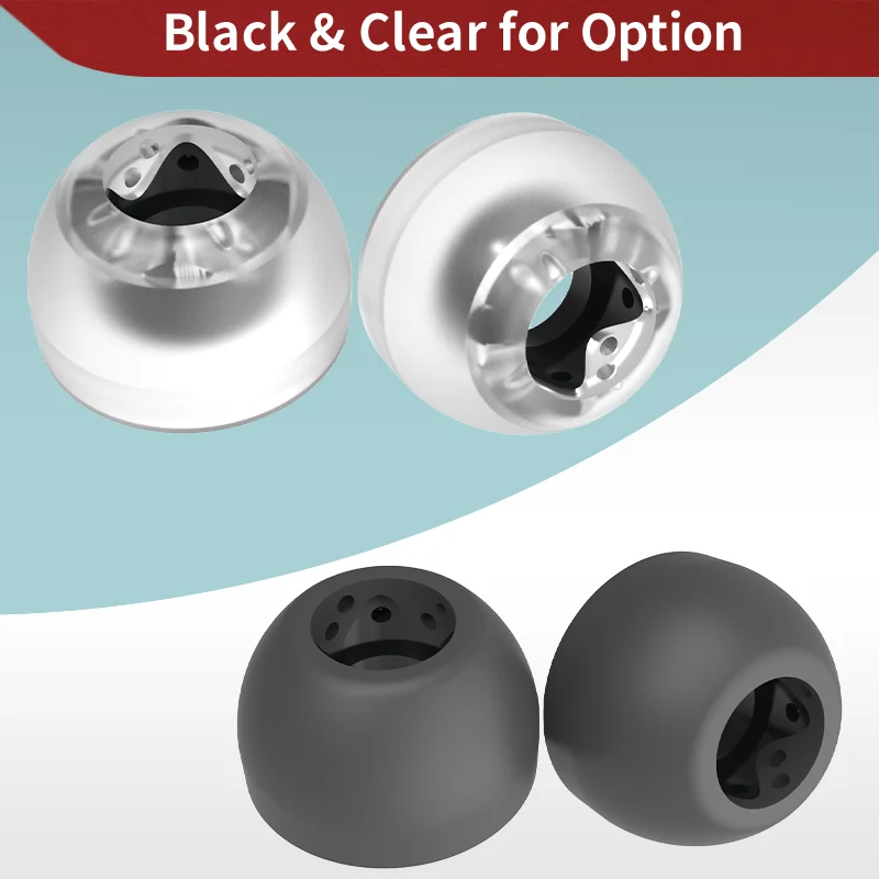 Infiter Eartips for Bose QuietComfort II QC2 TWS Ear tips for Truewireless Earbuds Powerbeats Silicone Earplugs Samsung BudsPro