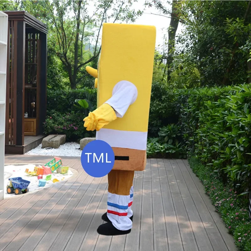 Cosplay Cartoon character Yellow man Mascot Costume Advertising Costume Fancy Dress Party Animal carnival performance props 3