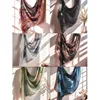Hot Sale Watercolour Floral Printed Cotton Hijab Scarf Woman Muslim Hijab Shawls Lady Cotton Rayon Viscose Turban Bandana 4