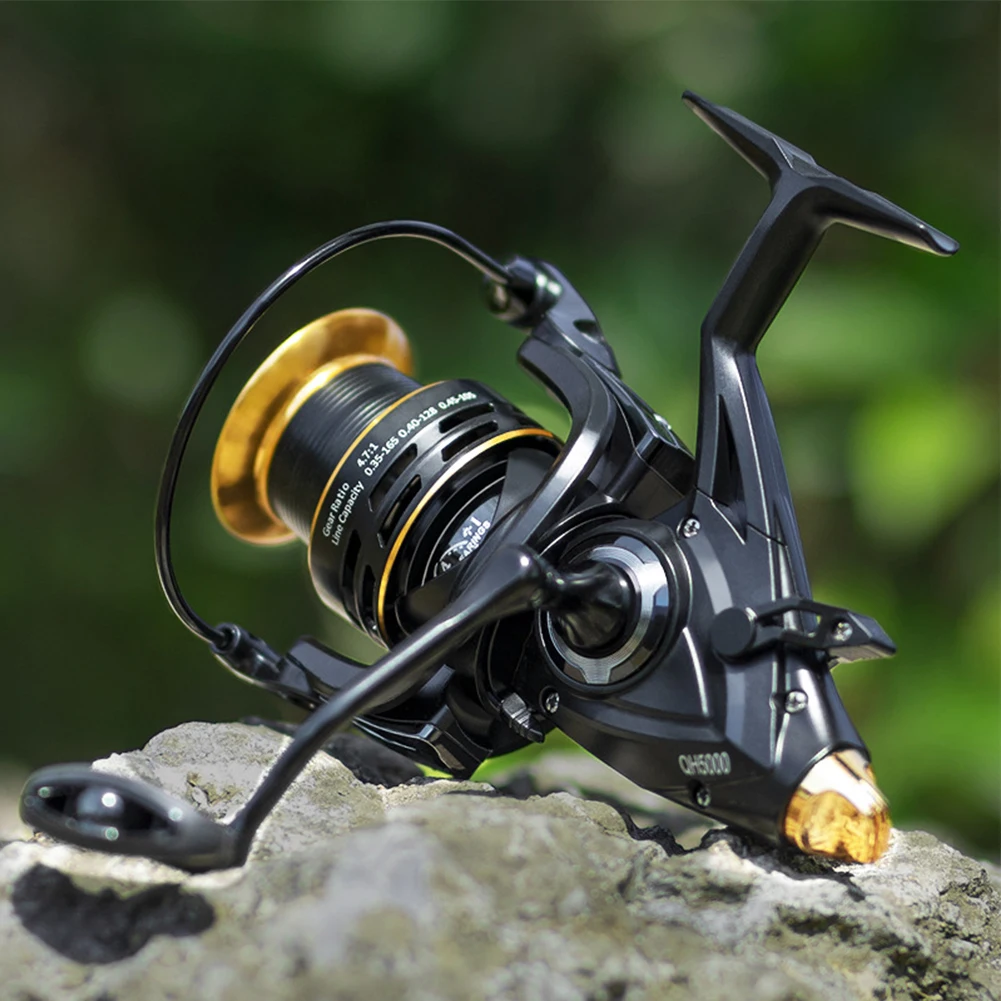 

Спиннинговая Катушка 5,2: 1/4,7: 1 высокоскоростной уровень коэффициент 4 + 1 подшипник 10 кг Максимальное сопротивление CNC обработка качалка для пресной и соленой воды