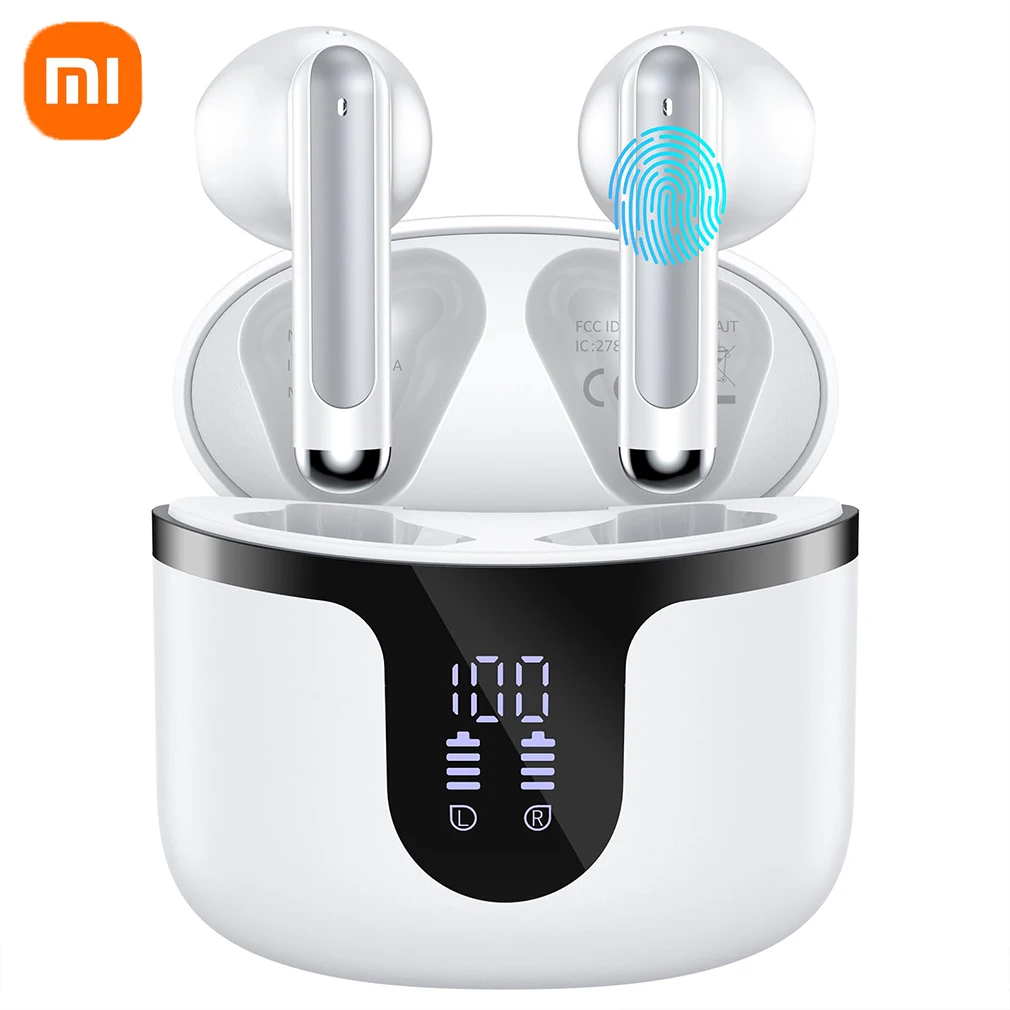 

Оригинальные беспроводные Bluetooth-наушники Xiaomi Redmi с сенсорным управлением, 4 наушника-вкладыши, TWS гарнитура с шумоподавлением, спортивные наушники