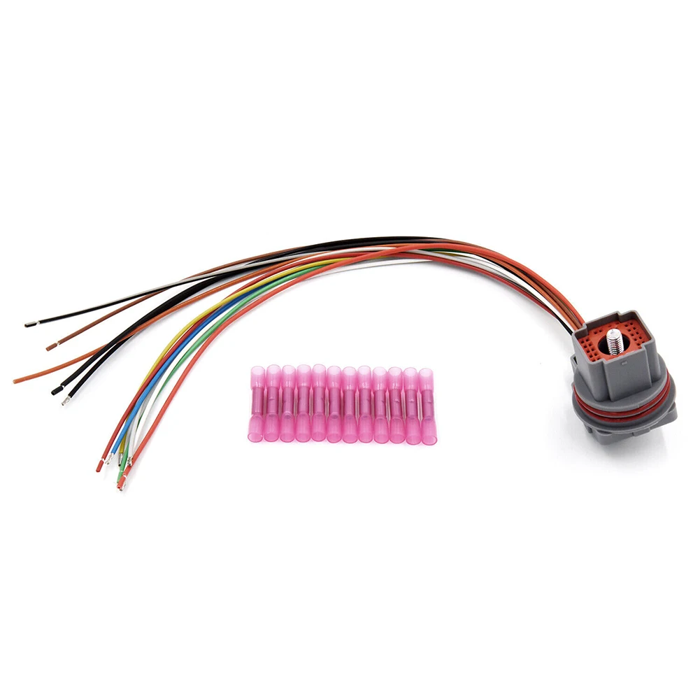 For Ford 5R55W 5R55S Wire Harness Pigtail Repair Kit Shift Transmission Solenoid Block Pack K59688K Auto Parts Replacement