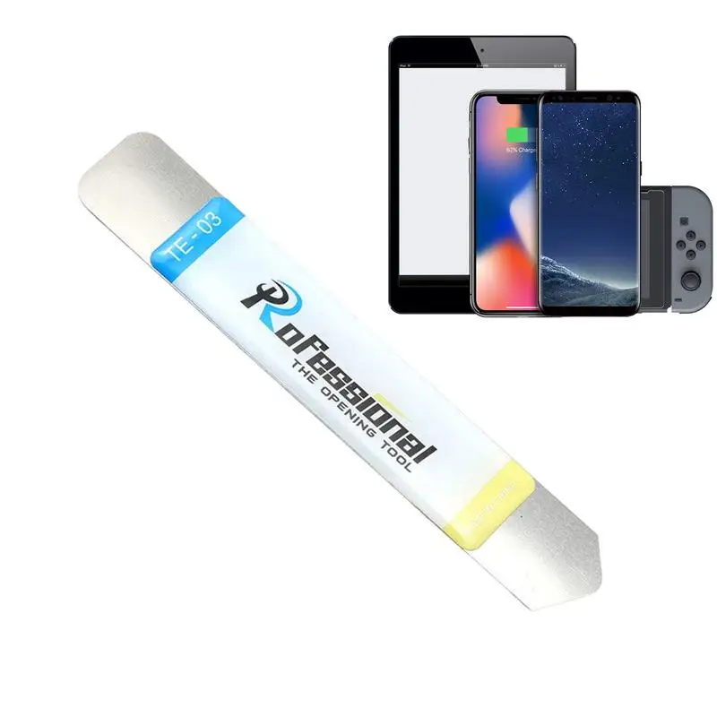 

Metal Pry Tool Stainless Steel Phone Pry Small Pry Screen Removal Opening And Detailing Tools For Computer Laptop Electronics