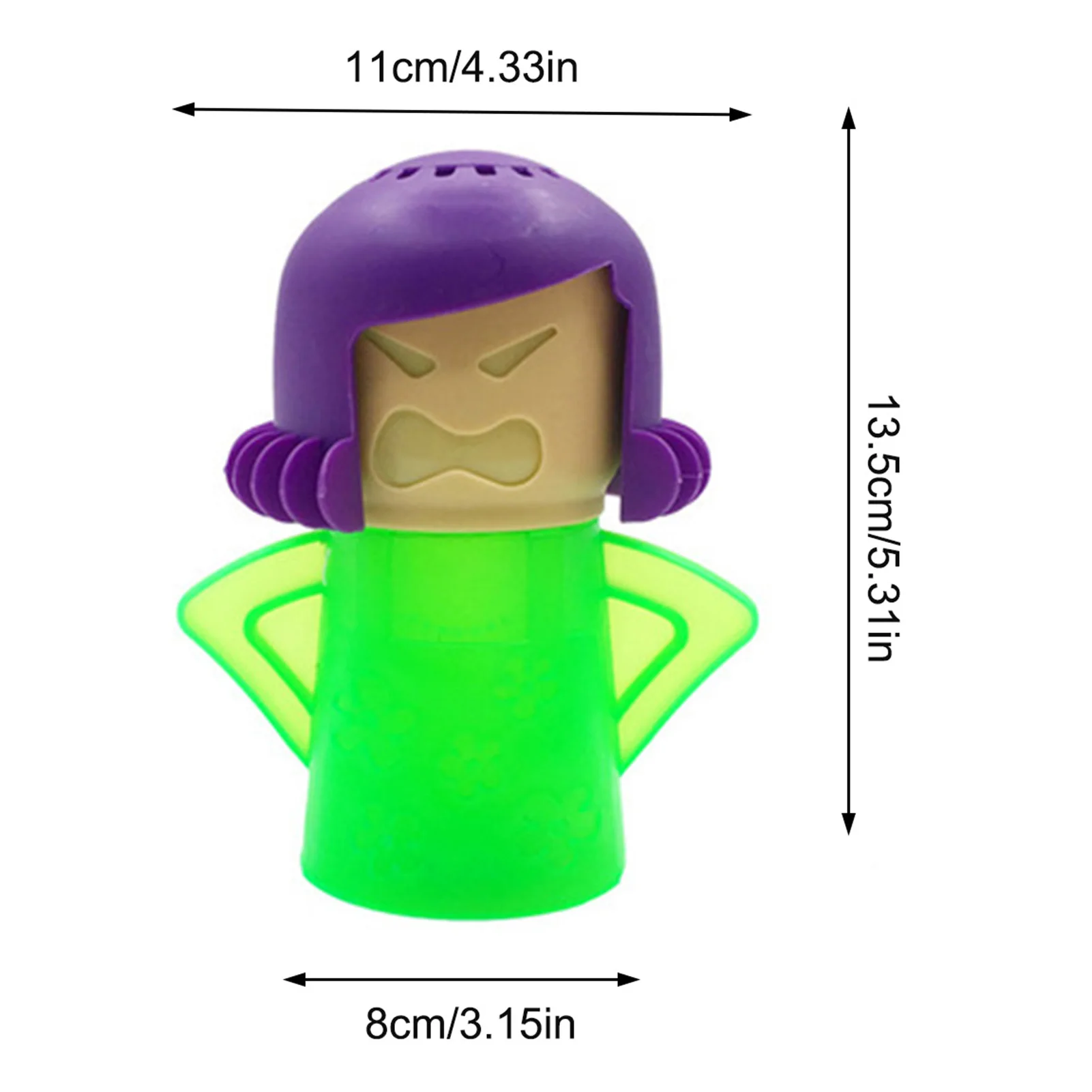 1pc Angry Mama Microwave Cleaner Angry Mom Microwave Oven Steam Cleaner and  Disinfects With Vinegar and Water for Kitchens, Steamer Cleaning Equipment  Easily Cleans the Crud in Minutes (Green)