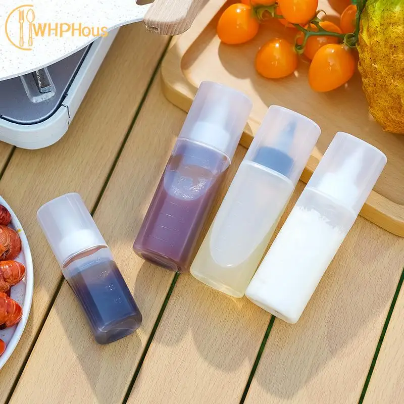 

Кухонные бутылки для приправ с насадками, портативный диспенсер для масла и соуса, для барбекю