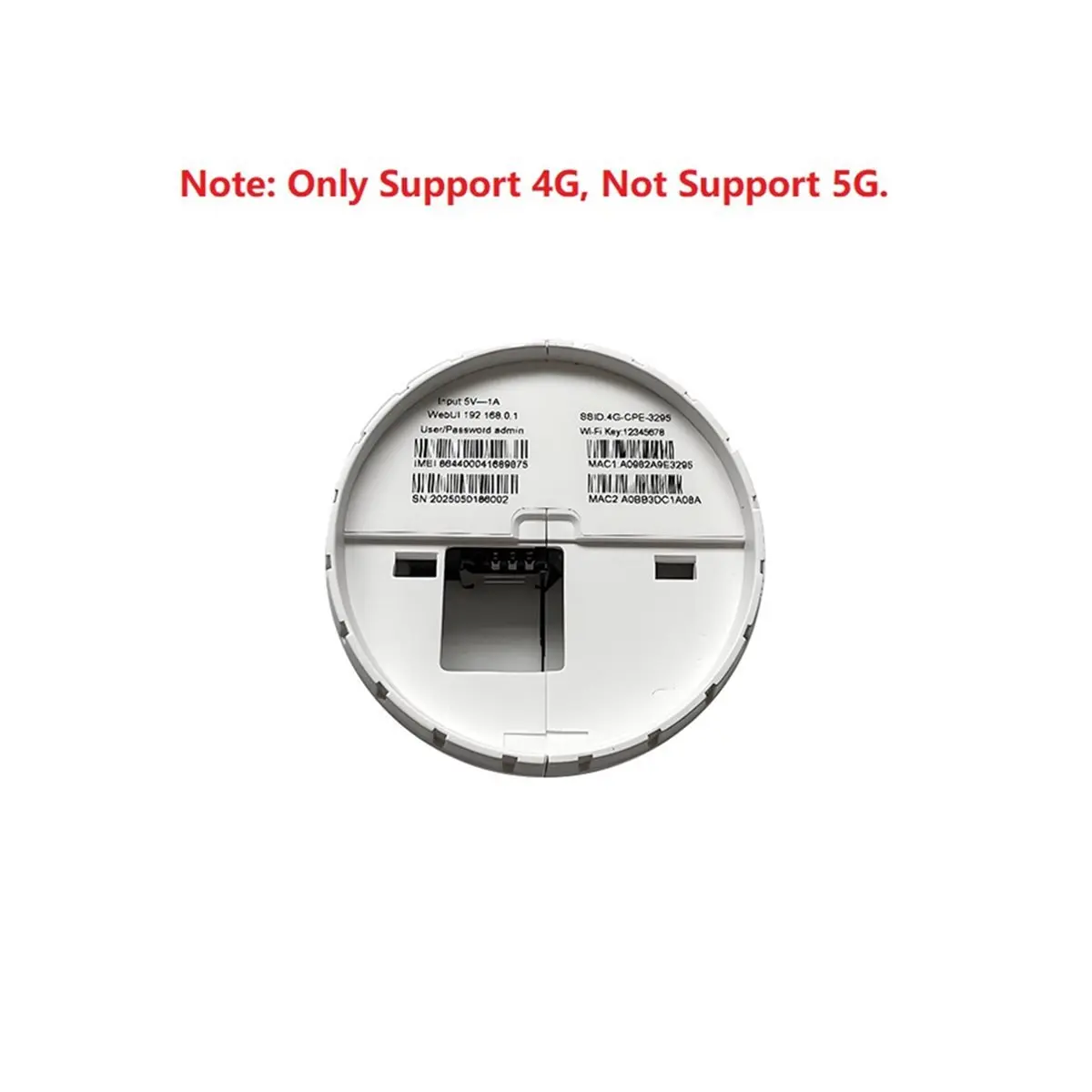 1개의 LAN 포트가 있는 4G LTE 라우터 150Mbps 무선 WiFi 라우터 홈 오피스 WiFi 핫스팟 라우터, 5G 지원 안함