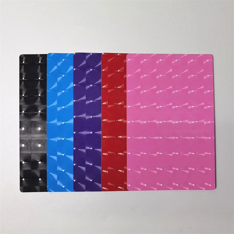 50 Pcs 3D Cat's Eye-looking Phone Skin Sticker Solid Printing Smartphone Back Housing Cover Protective Films for Cutting Mahcine