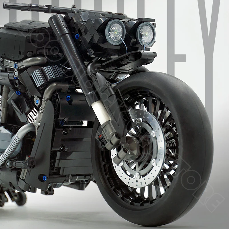 PANLOS High-Tech Sports Speed Locomotive Motorcycle Model