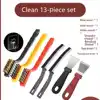 5/8/13 Kitchen Cleaning Brush Set,Deep Clean Gas Stove Brass Brush Gap Cleaning Brushes for Small Spaces,Window, Bathroom 1