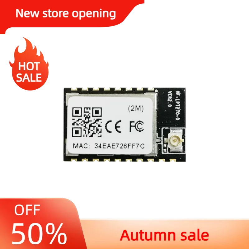 

5 шт., новинка, горячая Распродажа, 2,4G wifi, модуль BLE, последовательный Wi-Fi модуль, ультрамаленькая Внутренняя антенна FCC CE IOT