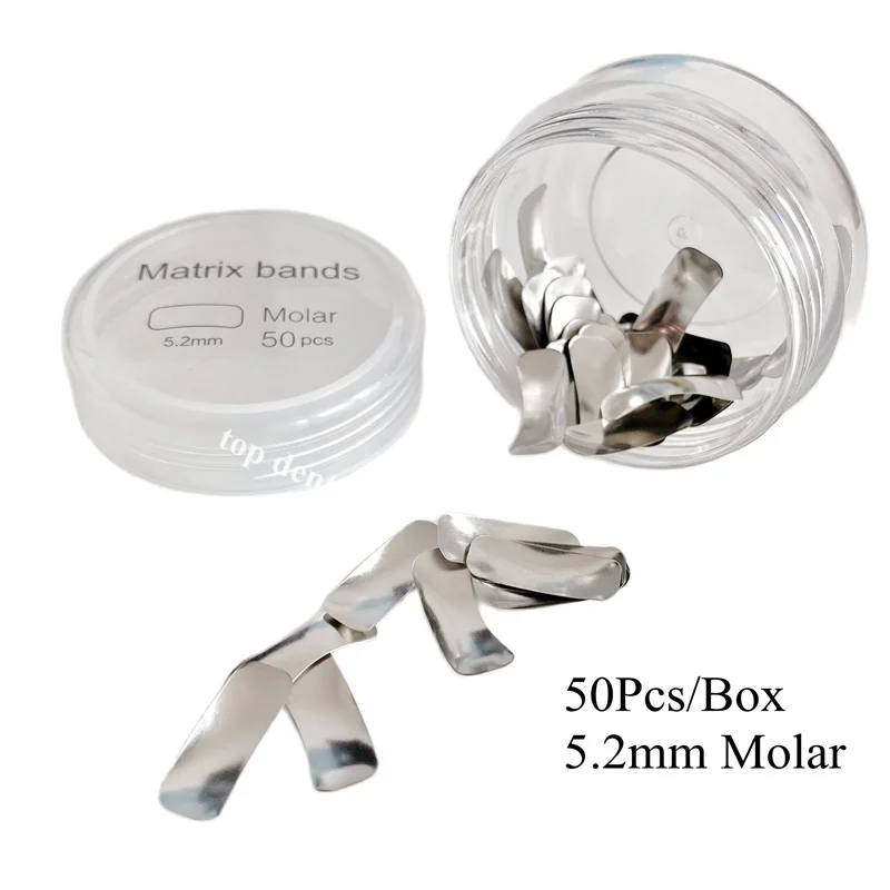 

5.2mm Dental Matrix Bands Sectional Contoured System Refill Matrices Refill Retention Separating Tooth