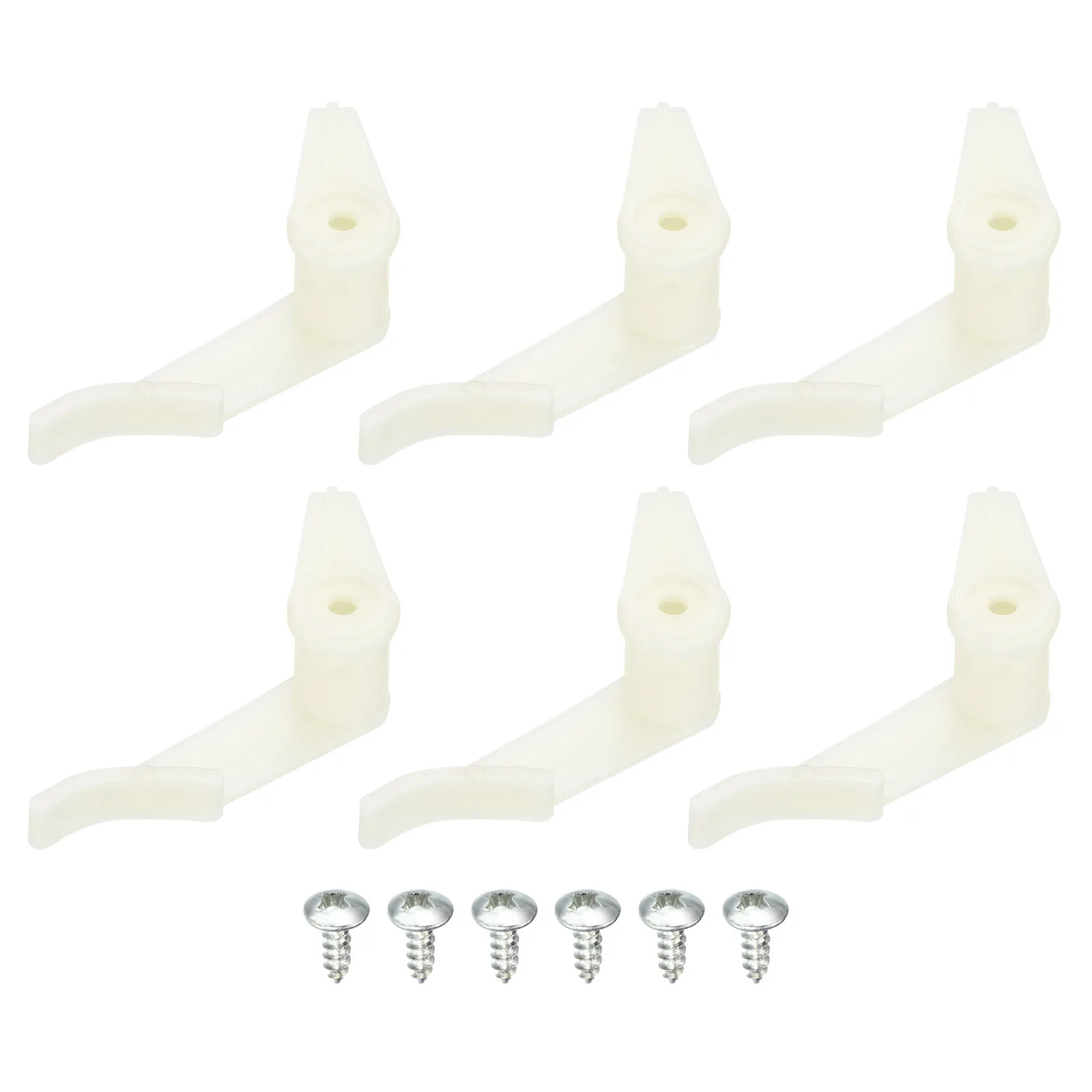 HOMSFOU 20 pezzi per paralume, supporto a molla, in, paralume in, supporto per lampadario, clip su adattatore per lampadine, in ferro