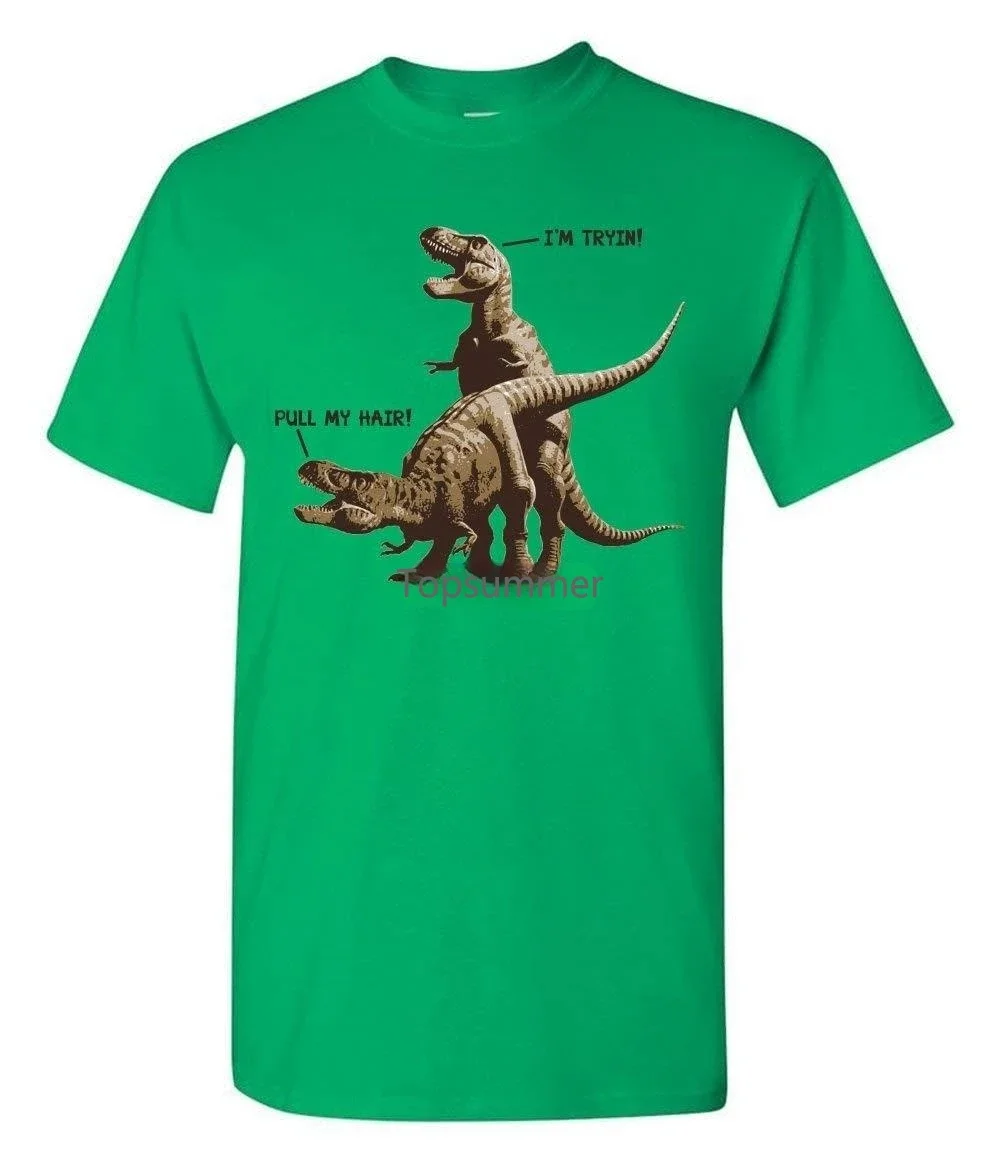 

T-Rex Pull My Hair - T-Shirt