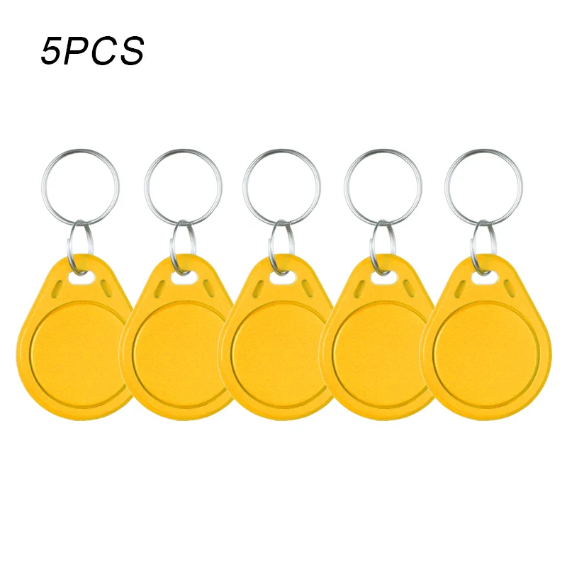 Multi-Colour RFID Replaceable Smart Token Keychain Set