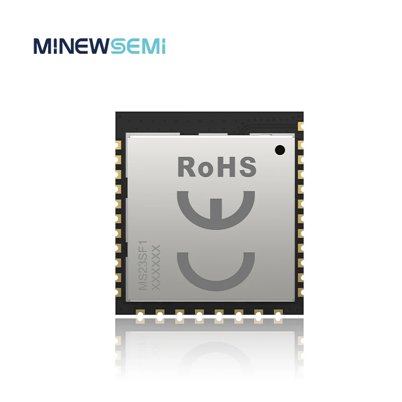 MinewSemi LoRawan MS23SF1-STM32WLE5CC 무선 반이중 트랜시버 칩, 저전력 장거리 글로벌 주파수 ISM 모듈