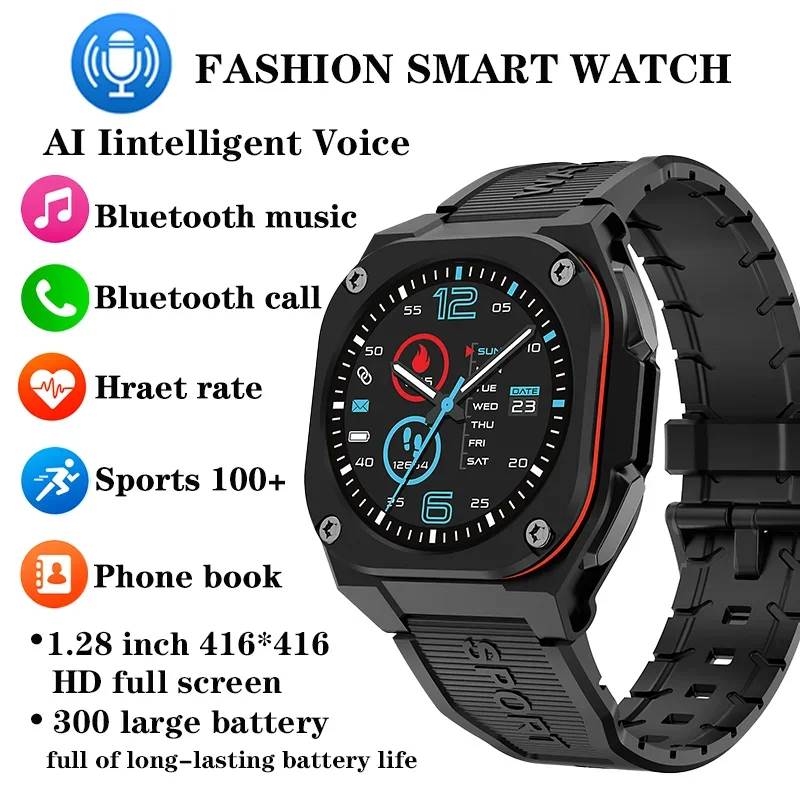 Xiaomi Youpin Smart Watches Donna Assistente Vocale Bussola Bluetooth Call Smart Watch Uomo Sport Fitness 5Atm Braccialetto Impermeabile