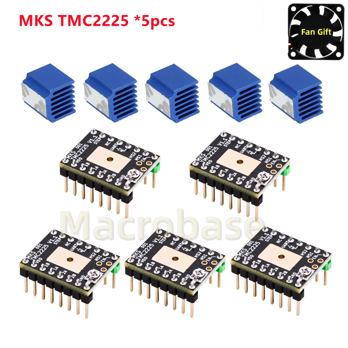 silent driver TMC2225 module grbl stepper motor drive controller TMC ...