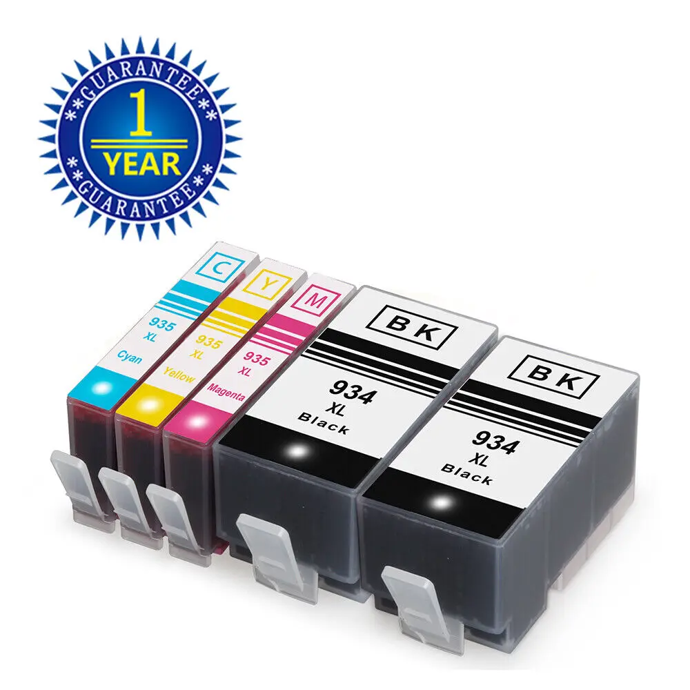 5PK 934XL 935XL Compatible Ink Cartridges for HP Officejet Pro 6830 6835 6230