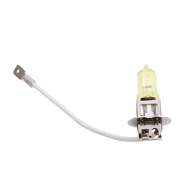 AEA7-자동차 할로겐 전구 차량 안개등 DC 12V H3 100W 노란색 전구