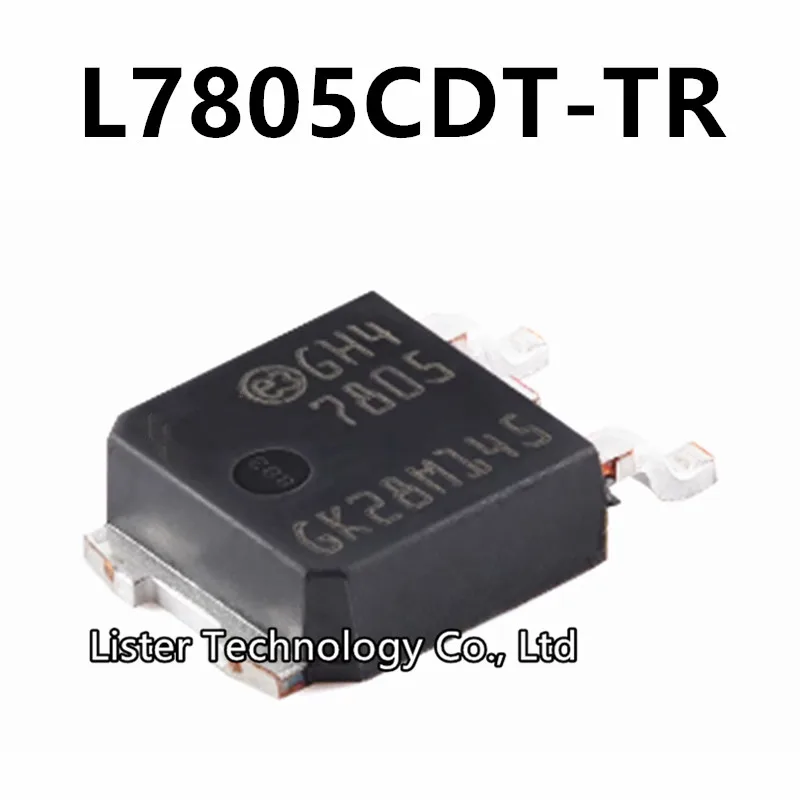 Produktbild von 20 Stück L7805CD2T-TR – Spannungsregler 5V / 1,5A, D2PAK, Für 35V Eingang