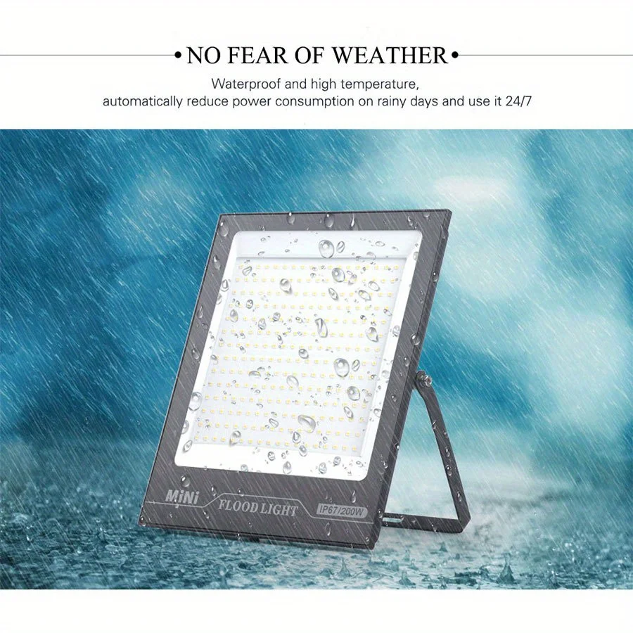 LED Floodlight AC220V 50W IP66 Waterproof For Outdoor Wall Garden 100W LED Reflector Street Lamp 30W Wall Flood Lights