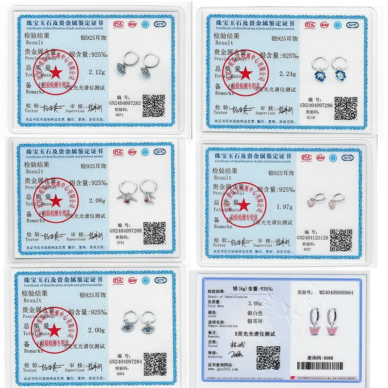 여성을위한  후프 귀걸이 Pendientes 지르콘 하트 모양 스타 귀고리 오리지널 귀걸이 패션 쥬얼리