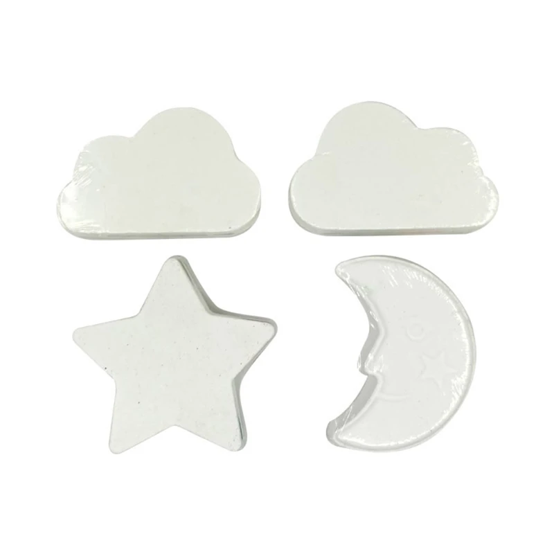 

4Pcs Colorful Clouds Gift Set with Essential Oils Spa Bubble for Women Birthday Mothers Day