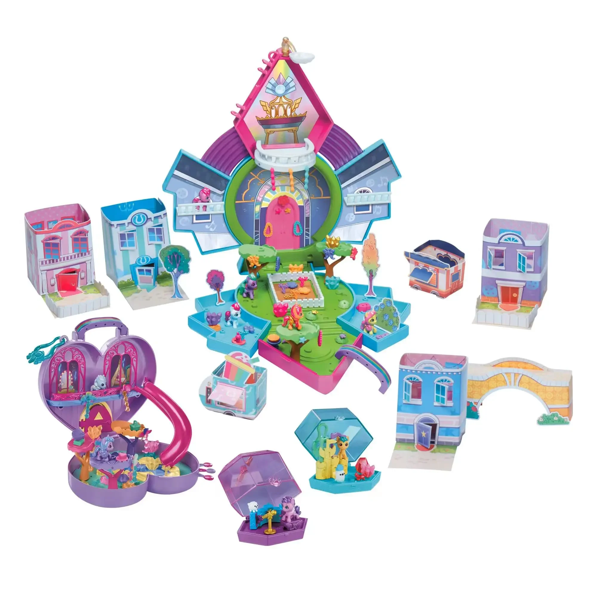 Y My Little Pony Mini Equestrria Collection World Magic Play House Regali Per Bambole Modello Giocattolo Figure Anime Raccogliere Ornamenti