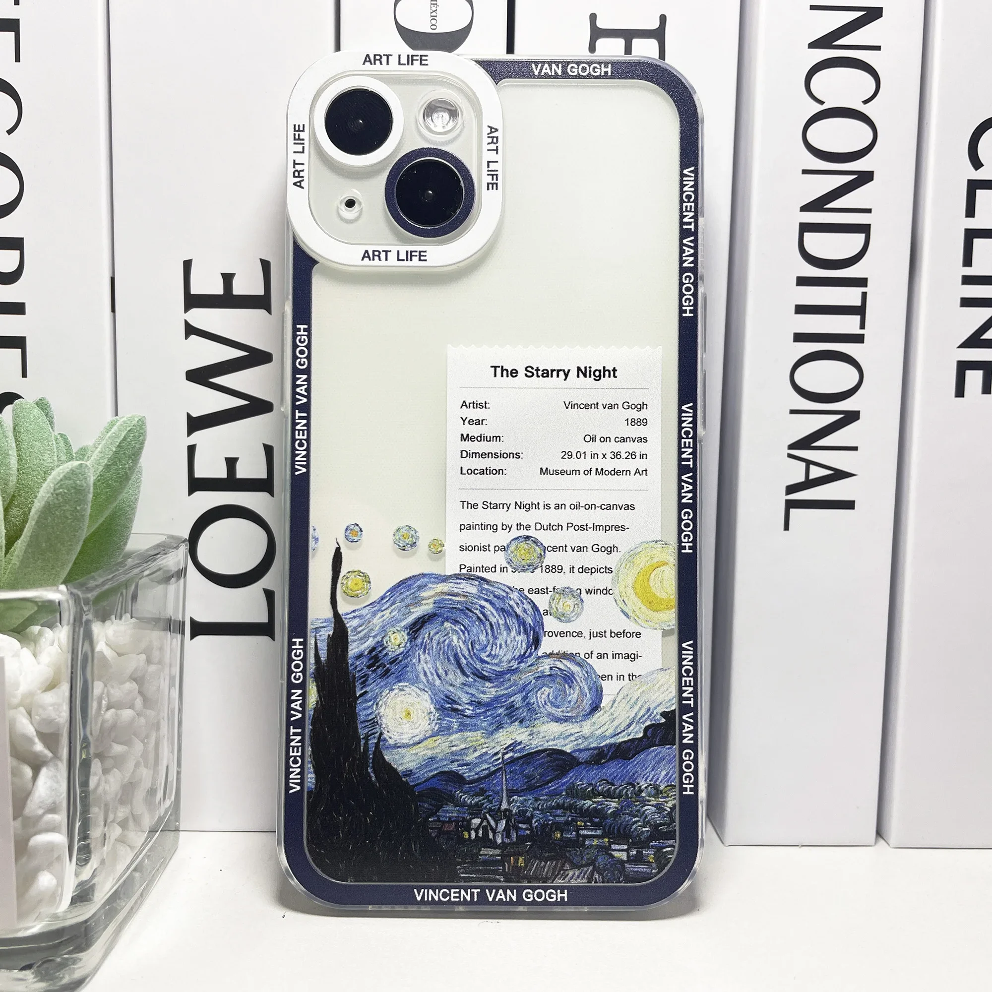 Van Gogh Sunflowers & Starry Night Art Aesthetic Phone Case