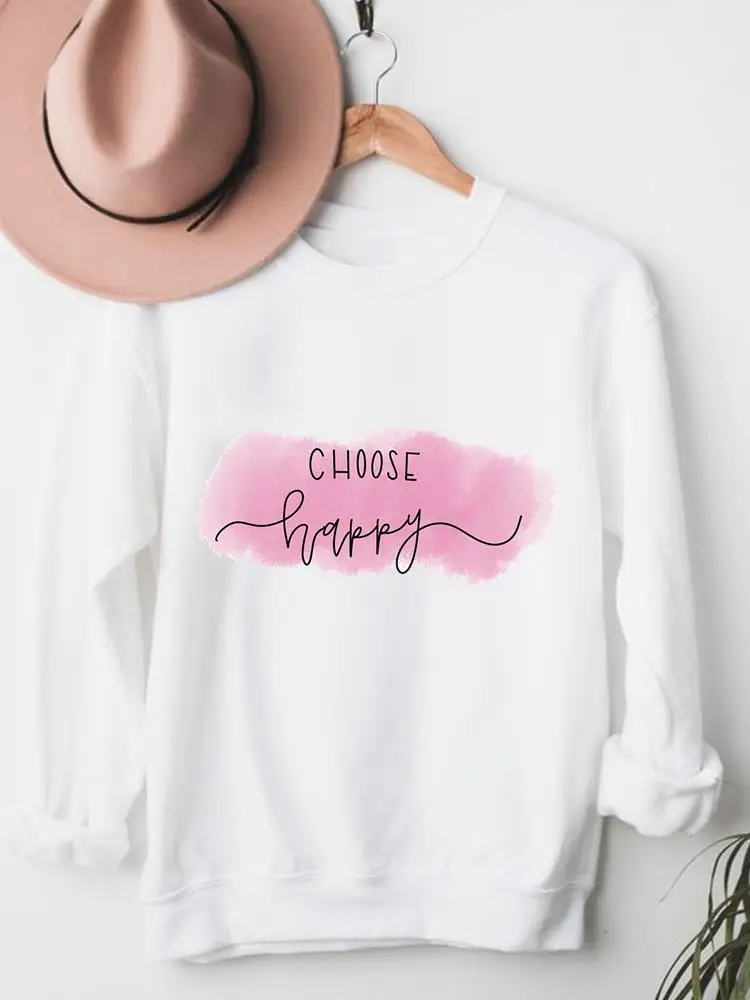 

Милые толстовки в стиле 90-х с акварелью, женская модная одежда, флисовая одежда с длинным рукавом, женские теплые пуловеры с графическим принтом