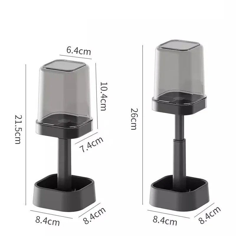 Toothbrush Holder Toothbrush Cup Student Storage Rack Tumbler Holders Toilet Mouthwash Cup and Dental Appliance Storage Rack