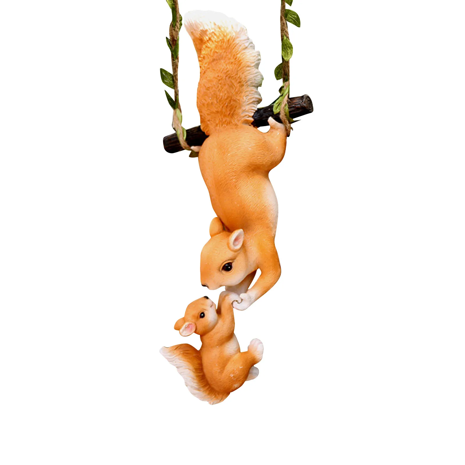 

Simulation Animal Squirrel Resin Ornament Flower Pot Pendant Garden Flower Pot Garden Decoration DIY Pendant Accessories