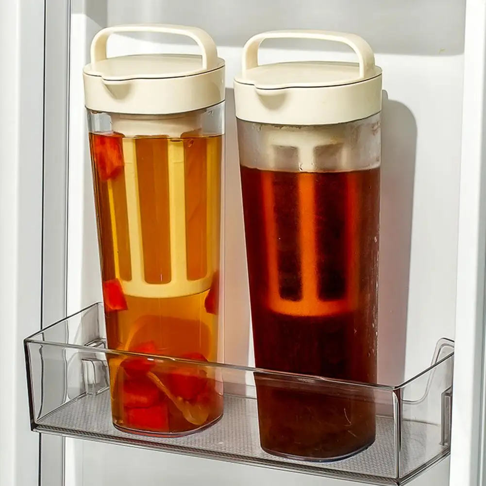 Capacity Brew Jug Leak-proof Brew Container Brew Coffee Maker Pitcher with Removable Filter Tea for Restaurant for Airtight 1
