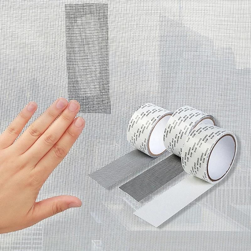 Window Net Anti mosquito Mesh Sticky Wires Patch Repair Tape Summer