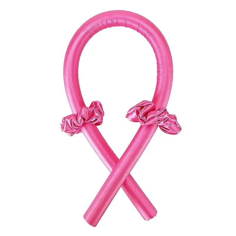 Silk No-Heat Curling Headband & Hair Roller Kit