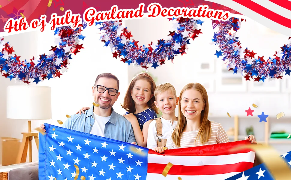 4th of July Garland