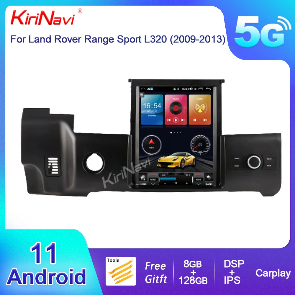 

KiriNavi Android 13 Car Radio Automotivo For Land Rover Range Sport L320 2009-2013 Auto GPS Navigation DVD Player 4G Stereo DSP