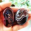 Natural Lace Stone Sardonyx Agate Palm Hand Play Witchcraft Meditation Spiritual Decor Home Decoration Healing Crystals 3